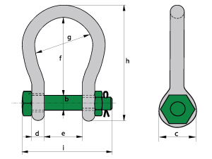 Produto Manilha G-4263 Detalhes